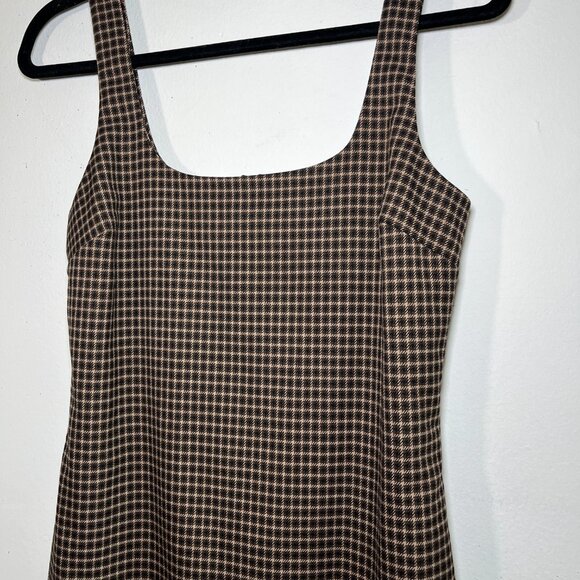 Banana Republic Plaid Mini Dress Size 0 - Picture 5 of 5
